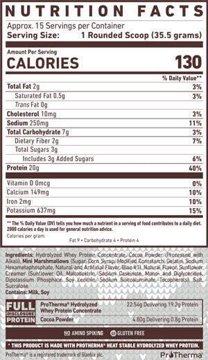 HIGH PROTEIN HOT COCOA MIX BY GHOST LIFESTYLE
